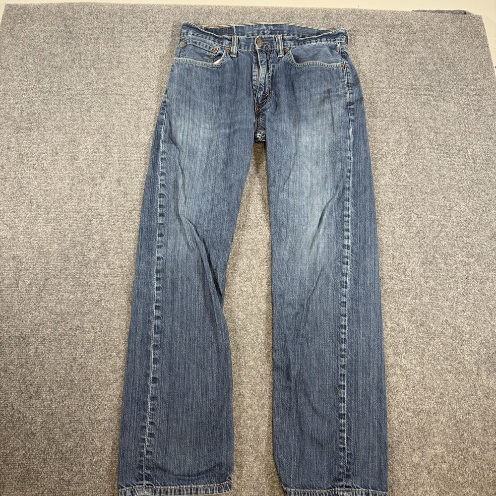 Levi's 505 Jeans Men's 33x32 (Actual 30x30) Regular Fit Straight Leg Medium Wash